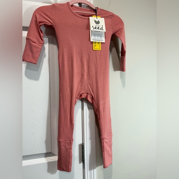 THE SIMPLE SEED PRETTY IN PINK DAY TO NIGHT ROMPER Sz 18-24M - Picture 3 of 8